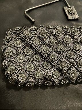 Kenny Ma Embellished Victorian Evening Clutch
